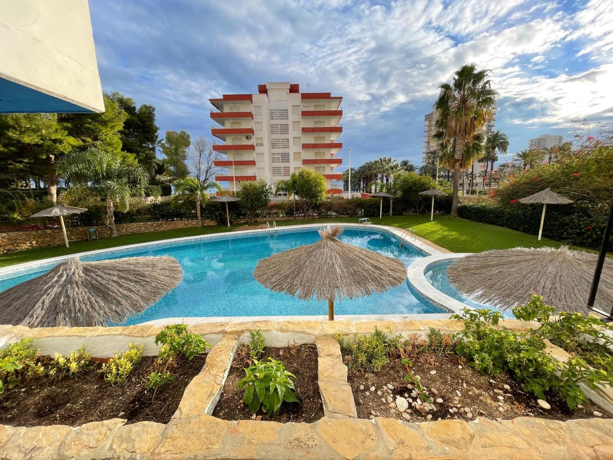 Vive El Mediterraneo - Apartamento Con Piscina En Кульєра Екстер'єр фото